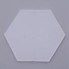 Acrylic Place Cards TACR-WH0001-20-2