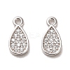 Rhodium Plated 925 Sterling Silver Pendant STER-H110-16P-1