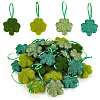 32Pcs 4 Colors Saint Patrick's Day Foam Pendant Decorations for Christmas Tree FIND-GA0003-02-1