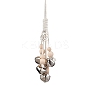 Iron Bell Pendant Decoration HJEW-JM02249-03-1