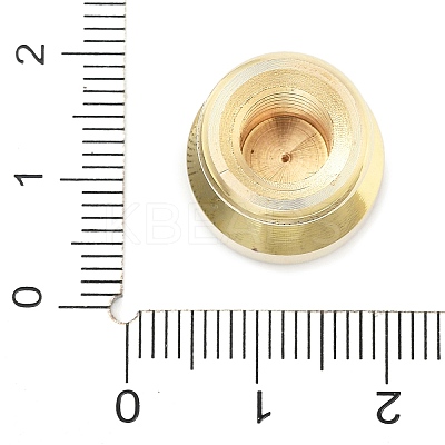 Constellation Golden Tone Wax Seal Brass Stamp Heads STAM-P002-02G-04-1