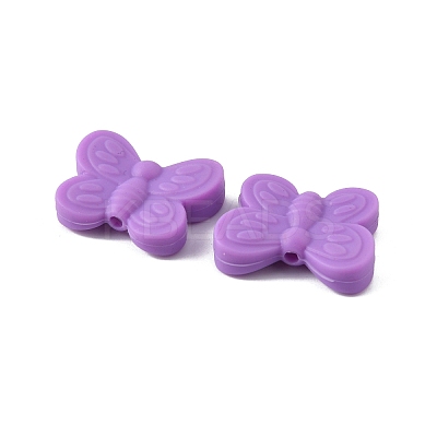 Food Grade Eco-Friendly Silicone Beads LS-SIL-WH0013-18O-1
