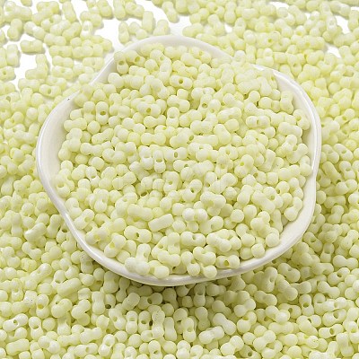 Macaron Color Opaque Frosted Glass Seed Beads X1-SEED-K009-12B-15-1