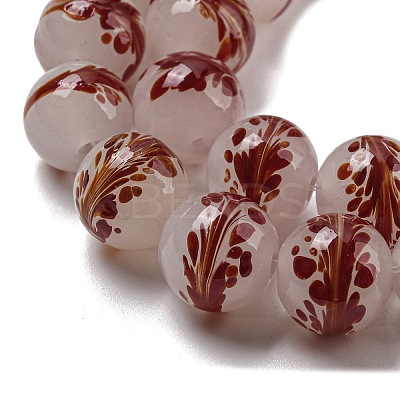 Handmade Lampwork Beads Strands LAMP-L079-05E-1