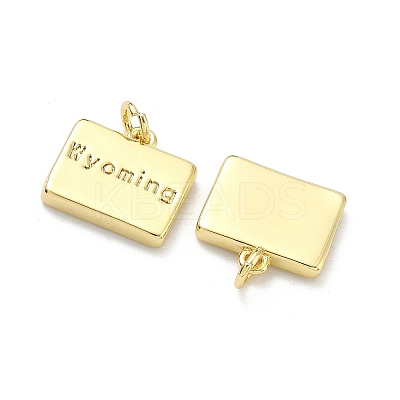 Brass Pendants KK-D229-22A-G-1