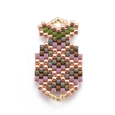 MIYUKI & TOHO Handmade Japanese Seed Beads Pendants SEED-A027-B04-1