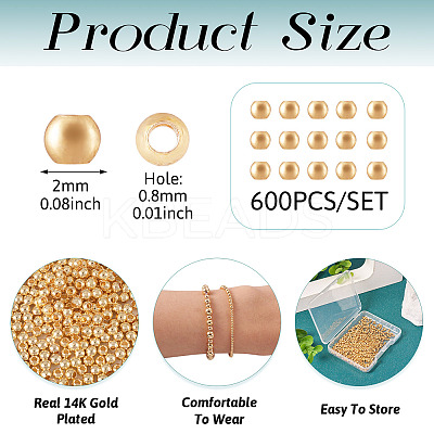 Rack Plating Brass Beads KK-TA0001-88G-01-1
