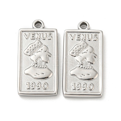 Non-Tarnish 304 Stainless Steel Pendants STAS-L022-210P-1