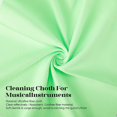 Microfiber Musical Instrument Pipe Cleaning Cloth AJEW-WH20054-053D-1