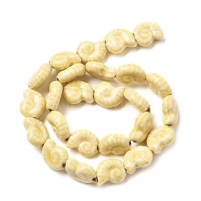 Ocean Series Glazed Porcelain Beads PORC-R002-03-03-1
