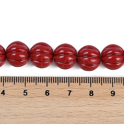 Synthetic Coral Carved Beads Strands CORA-M001-15-1