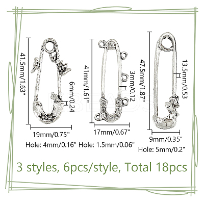 DIY Paper Clip Jewelry Making Finding Kits DIY-AR0004-10-1