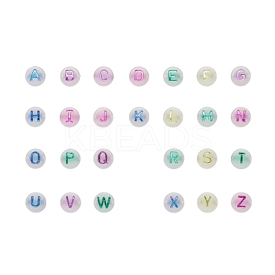 200Pcs Luminous Acrylic Beads MACR-YW0001-39-1