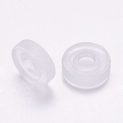 Comfort PET Plastic Pads for Clip on Earrings X-KY-P007-B01-1