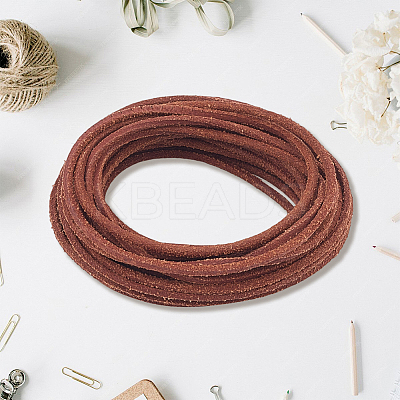 5M DIY Frosted Cowhide Leather Cord OCOR-GF0004-97B-03-1