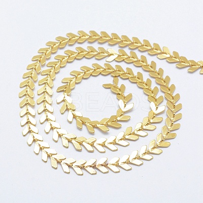 Brass Handmade Chains CHC-P004-D-G-1