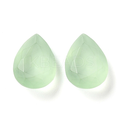Frosted Glass Rhinestone Cabochons RGLA-G022-02A-238-1