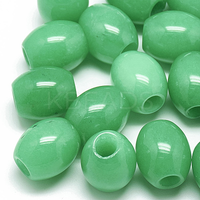 Dyed Natural Malaysia Jade Beads G-T093-11-1