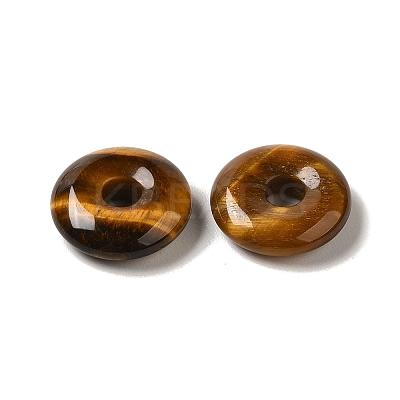 Natural Tiger Eye Pendants G-C066-02H-1