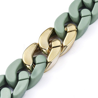 Handmade Curb Chains AJEW-JB00611-07-1