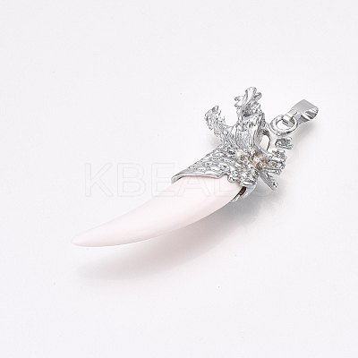 Resin Big Pendants PALLOY-T069-51P-1