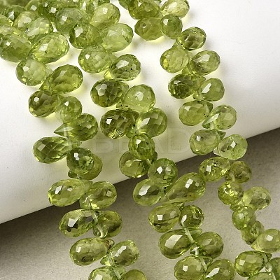 Natural Peridot Beads Strands G-NH0070-A02-01-1
