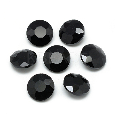 Pointed Back Glass Rhinestone Cabochons RGLA-T029-8mm-23-1