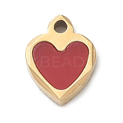 304 Stainless Steel Charms SA-CBA2C9D-02G-1