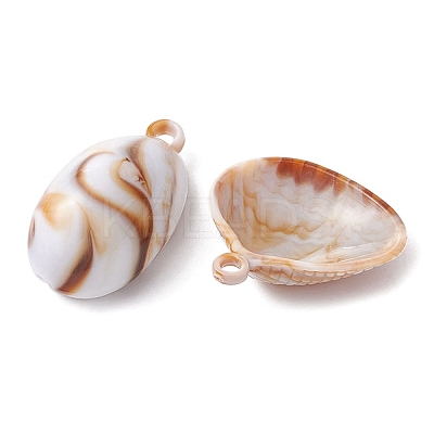 20Pcs 5 Style Acrylic Pendants OACR-YW0001-60-1