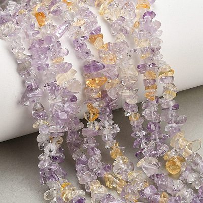 Natural Ametrine Beads Strands GG-CBAE051-A01-02-1