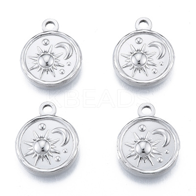 Non-Tarnish 201 Stainless Steel Pendants STAS-N098-182P-1