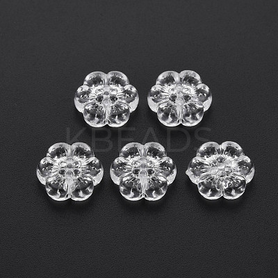 Transparent Acrylic Beads TACR-T003-34-1