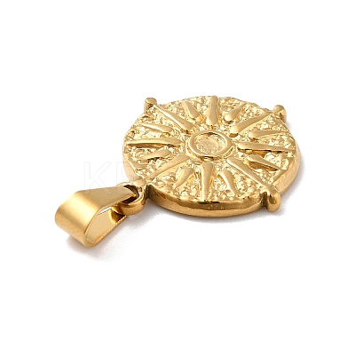 PVD Vacuum Plating 304 Stainless Steel Pendants X-STAS-F277-29G-1
