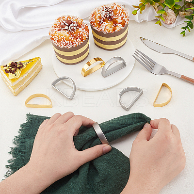 20Pcs 2 Colors Alloy Napkin Ring AJEW-PH0012-16-1