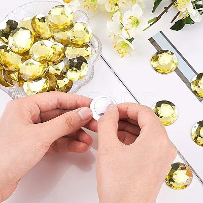 Self-Adhesive Acrylic Rhinestone Stickers DIY-FG0001-21E-1