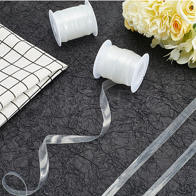10M Invisible Stretchy TPU Plastic Transparent Elastic Strap EW-GF0001-06-1