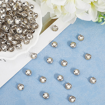 200Pcs Brass Four-Claw Rivets KK-GF0001-20P-1