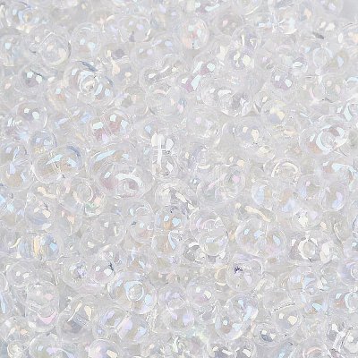 Transparent Colours Rainbow Glass Seed Beads X1-SEED-K010-02-1