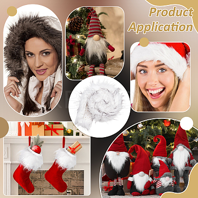 1M Acrylic Fiber Faux Fur Ribbon OCOR-BC0009-20E-1