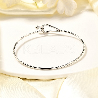 Tarnish Resistant 304 Stainless Steel Bangles X-STAS-S053-26-1