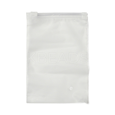 Transparent PE Jewelry Zip Top Storage Bags ABAG-H114-01J-1