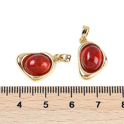 Natural Carnelian(Dyed & Heated) Pendants LS-KK-U043-52G-02-1