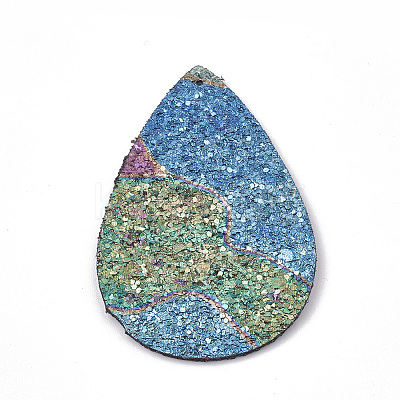 Imitation Leather Big Pendants LS-FIND-N001-24B-1