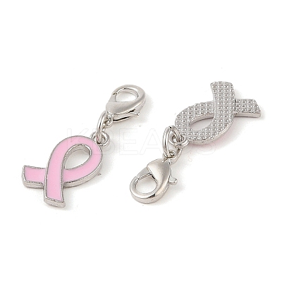 October Breast Cancer Pink Awareness Ribbon ENAM-OC0001-12-1