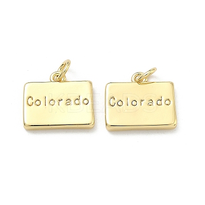 Brass Pendants KK-D229-22E-G-1