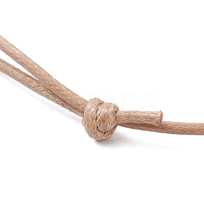 Adjustable Korean Waxed Polyester Cord Necklace Making AJEW-JB01310-01-1
