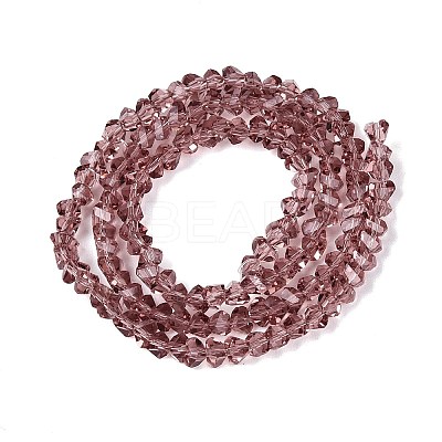 Transparent Glass Beads Strands GLAA-N018-3mm-26-1