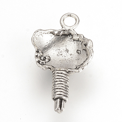Tibetan Style Alloy Pendants TIBEP-Q064-169AS-NR-1
