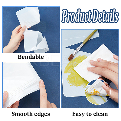 14Pcs Square PET Hollow Out Drawing Painting Stencils DIY-WH0308-410C-1