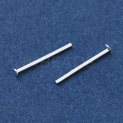 Brass Flat Head Pins KK-H502-01A-S-1